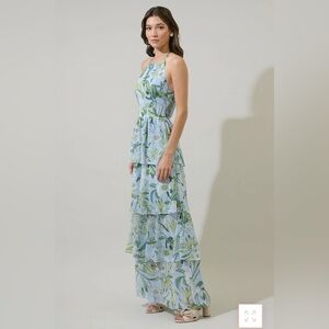 Sugarlips Bloom Seana Tiered Maxi‎ Dress